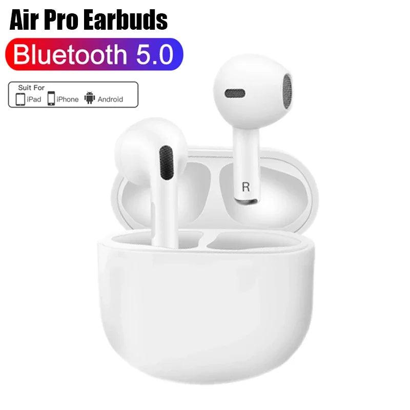 Pro 4 TWS Wireless Headphones Earphone Bluetooth-compatible 5.0 Waterproof Headset with Mic for Xiaomi iPhone Pro4 Earbuds