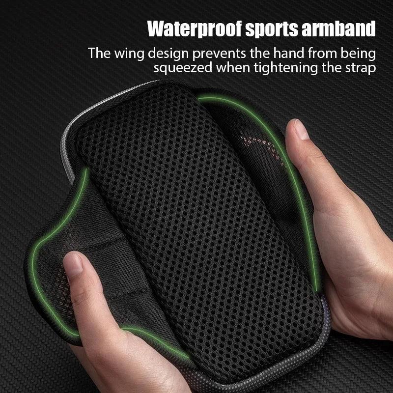 Universal Armband Sport Phone Case For Running Arm Phone Holder Sports Mobile Bag Hand for iPhone Xiaomi Huawei Under 6.5" 7.2"